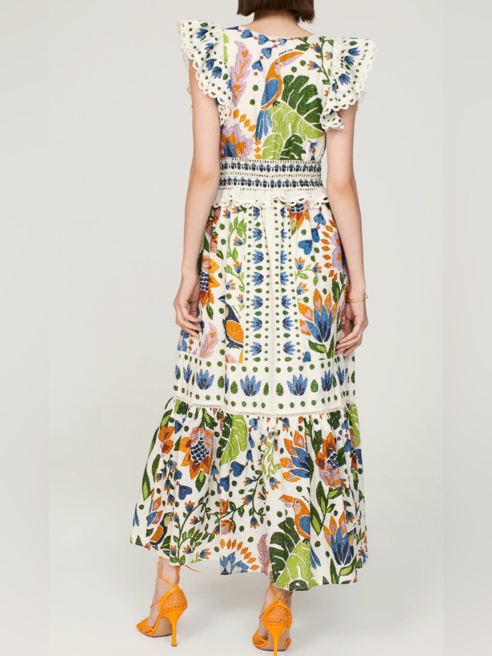 Farm Rio • Summer Garden Maxi Dress - Picture 3 of 16